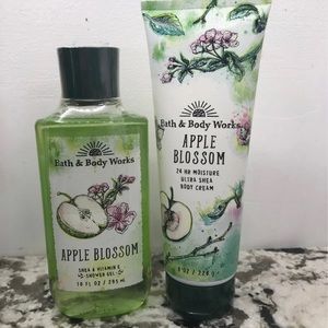 Bath and body works apple blossom bundle